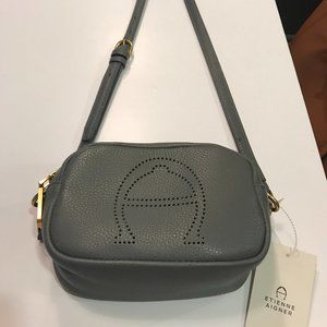 ETIENNE AIGNER CROSSBODY MINI LEATHER BAG